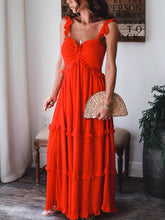 Load image into Gallery viewer, Strapless Ruffles,Wedding Dress,Boho Sundress
