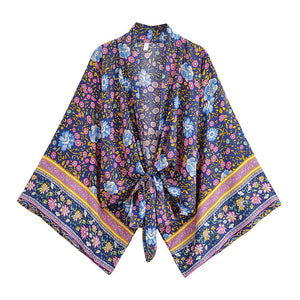 Bohemian Kimono, Boho Bikini Cover-ups