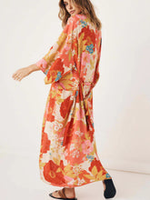 Load image into Gallery viewer, Floral Bohemian Kimono,Boho Bikini Cover-ups
