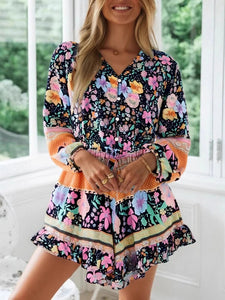 Boho Playsuits,Beach Jumpsuits,Bohemian Playsuits