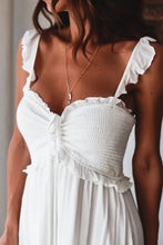 Load image into Gallery viewer, Strapless Ruffles,Wedding Dress,Boho Sundress

