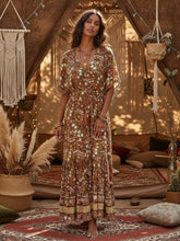 Load image into Gallery viewer, Beach Bohemian Maxi Dress,Summer Boho Dresses Robe
