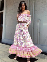 Load image into Gallery viewer, Boho Blouse, Vintage Blouse,Floral Print
