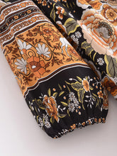 Load image into Gallery viewer, Boho Dress, Bohemian Maxi Dress,Multi Floral print
