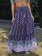 Load image into Gallery viewer, Boho Skirt, Maxi Skirt, Bohemian Wild Flower
