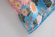 Load image into Gallery viewer, Birds Floral Print Kimono,Boho Kimono,Bikini Cover-ups
