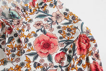 Load image into Gallery viewer, Boho Blouse, Vintage shirts,Floral print
