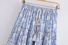 Load image into Gallery viewer, Floral Printed ,Boho Short Skirt ,Bohemian Mini Skirts
