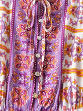 Load image into Gallery viewer, Floarl Print,Boho Bodysuits, Bohemian  Rompers Jumpsuit
