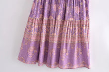 Load image into Gallery viewer, Floral print , Bohemian mini dress,Boho dresses
