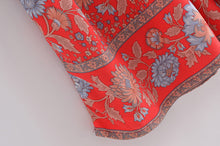 Load image into Gallery viewer, Floral Print , Bohemian Maxi Dress,Boho Sundress
