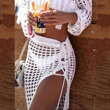 Load image into Gallery viewer, Split hollow Out,Bohemian Midi skirts,Boho Skirts
