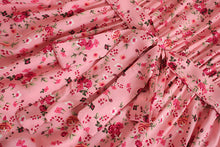 Load image into Gallery viewer, Maxi Dress, Boho Sundress,Off Shoulder Sashes
