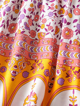 Load image into Gallery viewer, Floarl Print,Boho Bodysuits, Bohemian  Rompers Jumpsuit
