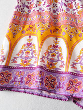 Load image into Gallery viewer, Floarl Print,Boho Bodysuits, Bohemian  Rompers Jumpsuit
