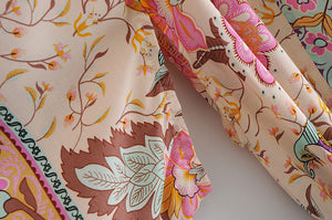 Peacock Print Kimono,Boho Kimono,Bohemian Style
