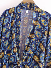 Load image into Gallery viewer, Boho Short Robe ,Bikini Cover Up

