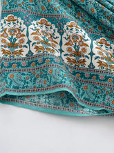 Load image into Gallery viewer, Wild Flower Print ,Batwing Sleeve Beach Bohemian Kimono,Boho Bikini Cover-ups
