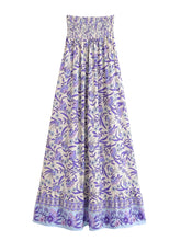 Load image into Gallery viewer, Floral Print, Irregular Sexy High Low , Boho Maxi Skirts
