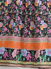 Load image into Gallery viewer, Wild Flower ,Beach Bohemian Maxi Dress, Boho Dress
