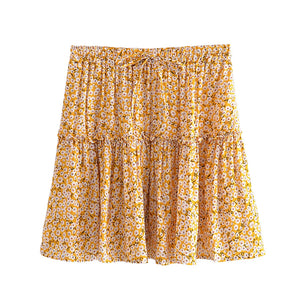 Bohemian Mini Skirts,Boho Skirt