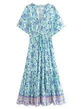 Load image into Gallery viewer, Bohemian Maxi Dresses,Tassel Boho Dress
