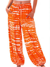 Load image into Gallery viewer, Floral Print Baggy Pants, Women Bloomers, Yoga  Trousers
