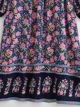 Load image into Gallery viewer, Peacock Green Floral ,Beach Bohemian Maxi Dress,Holiday Boho Dress
