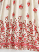 Load image into Gallery viewer, Floral Printed  Lantern Sleeve Loose  Beach Holiday Maxi Dress
