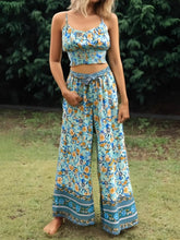 Load image into Gallery viewer, Two Piece Outfits, Tops and Pants ,Boho Sets

