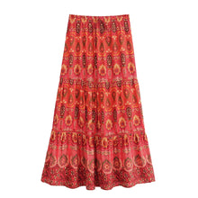 Load image into Gallery viewer, Vocation Bohemian Beach Skirts ,Boho Skirt
