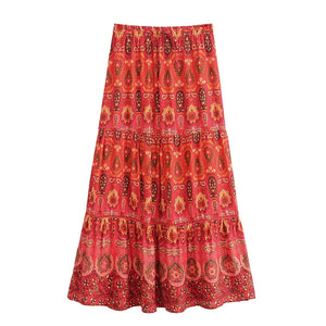 Vocation Bohemian Beach Skirts ,Boho Skirt