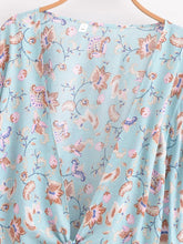 Load image into Gallery viewer, Wild Floral Print ,Short Kimono ,Bikini Cover-ups
