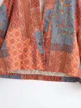 Load image into Gallery viewer, Floral Linen Cotton Autumn Daily Street Outerwear
