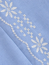 Load image into Gallery viewer, Retro Floral Emberoidery ,Lantern Sleeve Maxi Dress, Boho Dress
