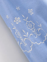 Load image into Gallery viewer, Retro Floral Emberoidery ,Lantern Sleeve Maxi Dress, Boho Dress
