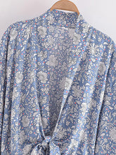 Load image into Gallery viewer, Bohemian Kimono, Boho Bikini Cover-ups,Porcelain Print
