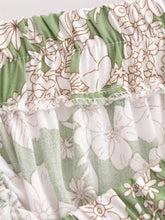 Load image into Gallery viewer, Floral Print, Beach Bohemian Skirt,Boho Skirt
