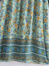 Load image into Gallery viewer, Multi Floral Print , Beach Bohemian , Boho Dress
