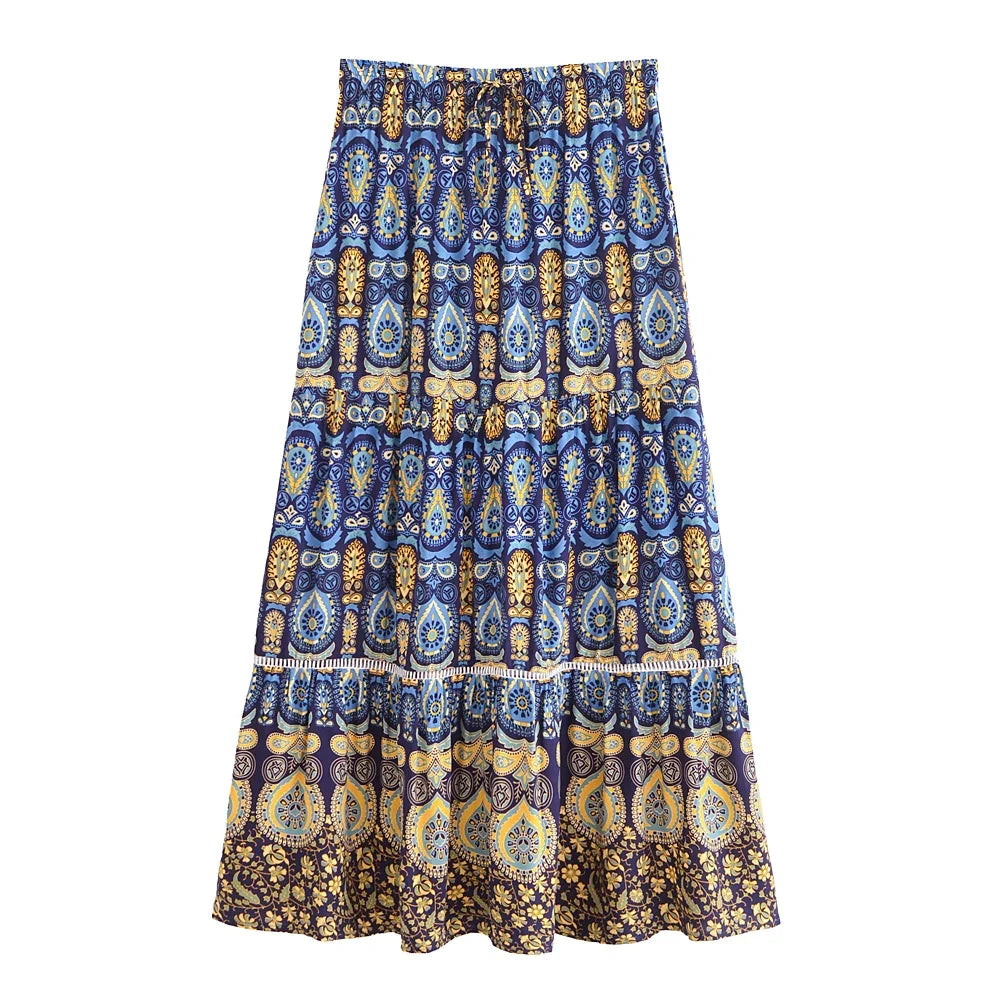 Vocation Bohemian Beach Skirts ,Boho Skirt