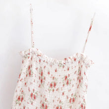 Load image into Gallery viewer, Floral Print Maxi Dress Boho Strap Tiered Dress Vacation Robe

