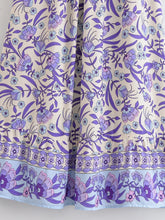 Load image into Gallery viewer, Floral Print, Irregular Sexy High Low , Boho Maxi Skirts
