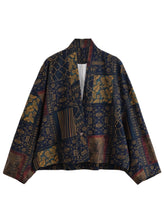 Load image into Gallery viewer, Linen Cotton ,Flowers Outwear Bohemian Jackets,Street Outerwear
