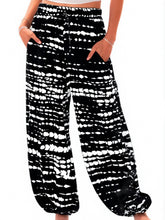 Load image into Gallery viewer, Floral Print Baggy Pants, Women Bloomers, Yoga  Trousers
