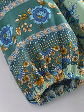 Load image into Gallery viewer, Multi Floral Print , Beach Bohemian , Boho Dress
