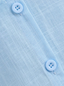Floral Embroidery, Linen Cotton  Shirts ,Boho Blusas