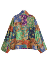 Load image into Gallery viewer, Linen Cotton ,Flowers Outwear Bohemian Jackets,Street Outerwear
