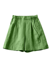 Load image into Gallery viewer, Solid Linen Cotton Shorts,Boho Shorts
