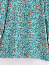 Load image into Gallery viewer, Floral Printed  Boho Blouse Shirts  Bohemian Blusas Tops
