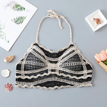 Load image into Gallery viewer, Hollow Out Sleeveless Crop Tops Bohemian Vest
